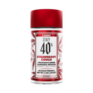STRAWBERRY COUGH - .5G 40's Infused Preroll 5 Pack